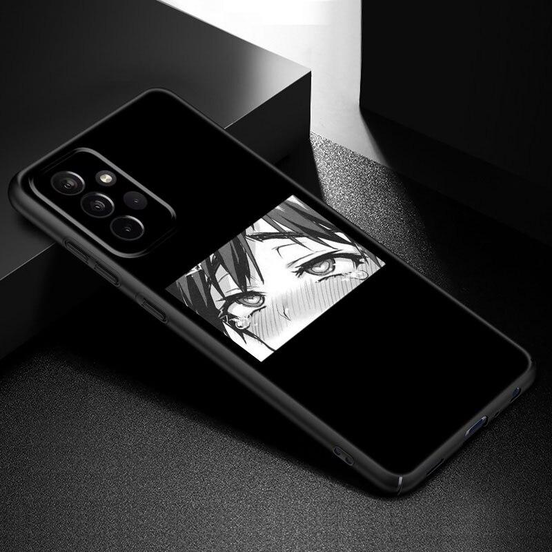 Sad Japanese Anime Aesthetic Phone Case For Samsung A21 A30 A50 A52 S A13 A22 A32 4G A23 A33 A53 A73 5G A12 A31 A51 A70 A71 A72