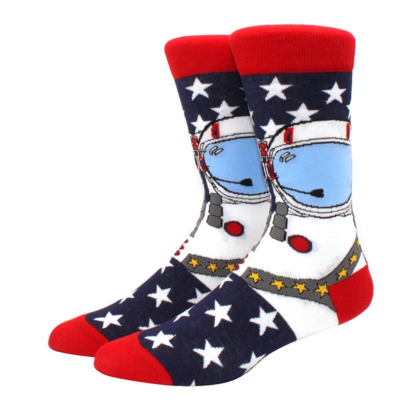 men socks cotton funny socks for man women novelty casual dressing color crew socks for happy wedding accessories gift