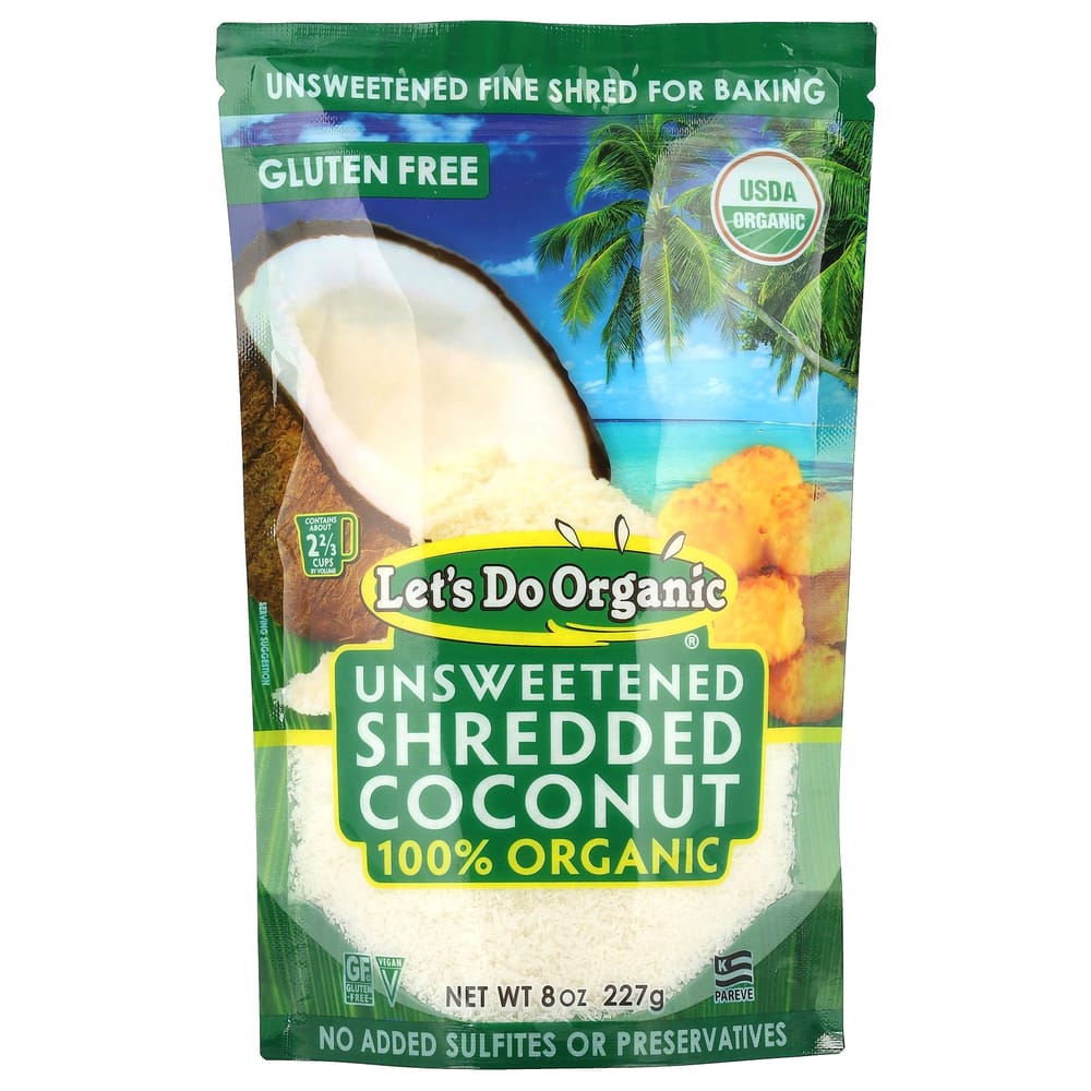 

Edward & Sons Let s Do Organic 100% Unsweetened Coconut Flour, 227g (8 oz)
