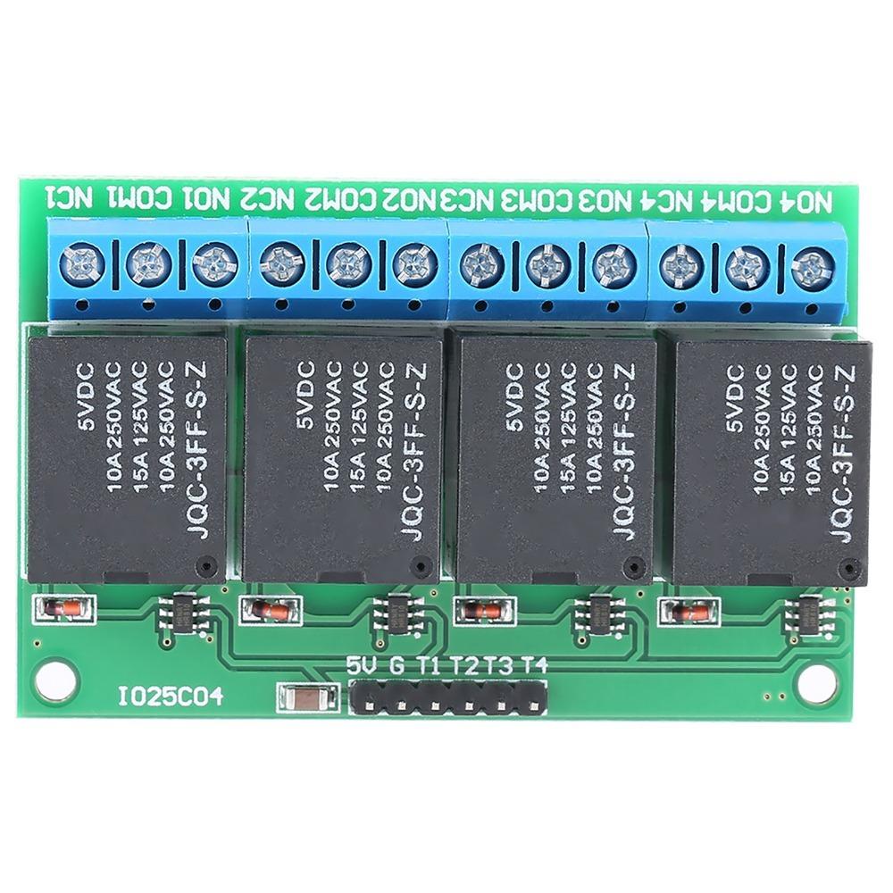 

4 Channel 5V Latch Relay IO25C04 Relay Module Self locking Relay Module DC Motors Control 4CH 5V