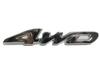 Emblem 4WD MLS-032 Metal, 3D Three-Dimensional Suttaker, Luxury Emblem