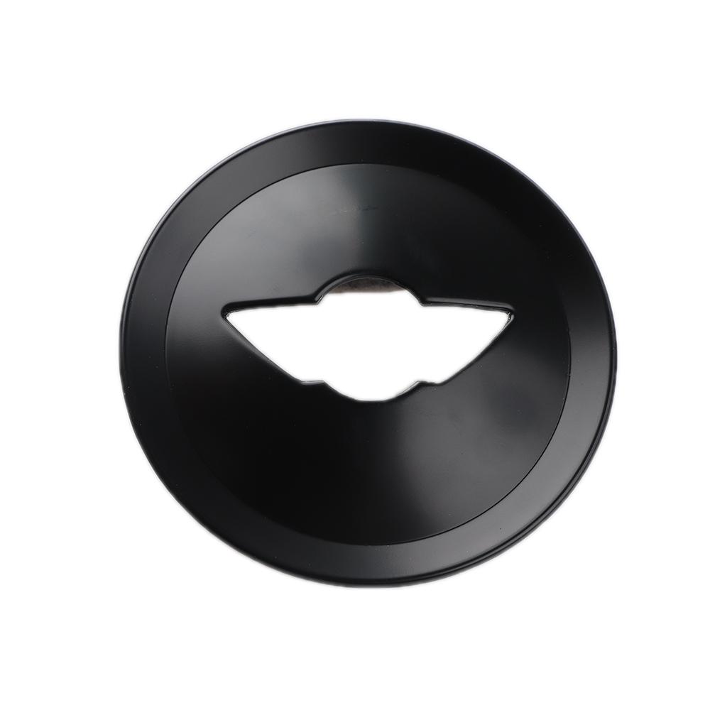 

Наклейка на центр рулевого колеса автомобиля, чехол для MINI ONE Cooper S Clubman R55 R56 R57 R58 R59 R60 R61, внутреннее литье чёрный