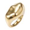 New Irregular Exaggerated Ring Female Niche Design Personalized Fashion Ring, Titanium Steel Electroplated Jewelry