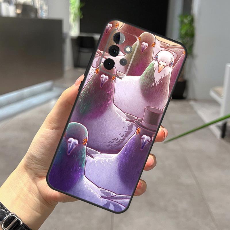 

The Pigeons Phone Case For Samsung Galaxy A14 A34 A54 A12 A32 A42 A52 A13 A23 A33 A53 A73 A52S A71 A51 Samsung A71 4G