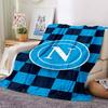 Napoli Theme Printed Blanket - Perfect for Couch, Bed, Travel & Outdoor Use | Machine Washable, Cozy & Durable.