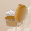 1pc Orthodontic Retainer Braces Storage Box Invisible Braces Storage Box Portable Dentures Cleaning Box Braces Storage Container