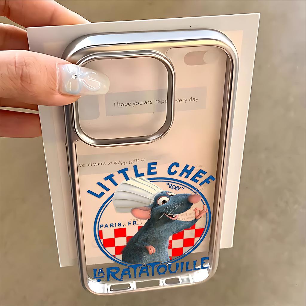 Film R-Ratatouille Remy Phone Case for iPhone 17 16e 16 15 14 13 12 11 Air Pro Max X XR XSMAX 8 7 Plus Luxury Clear Back Cover