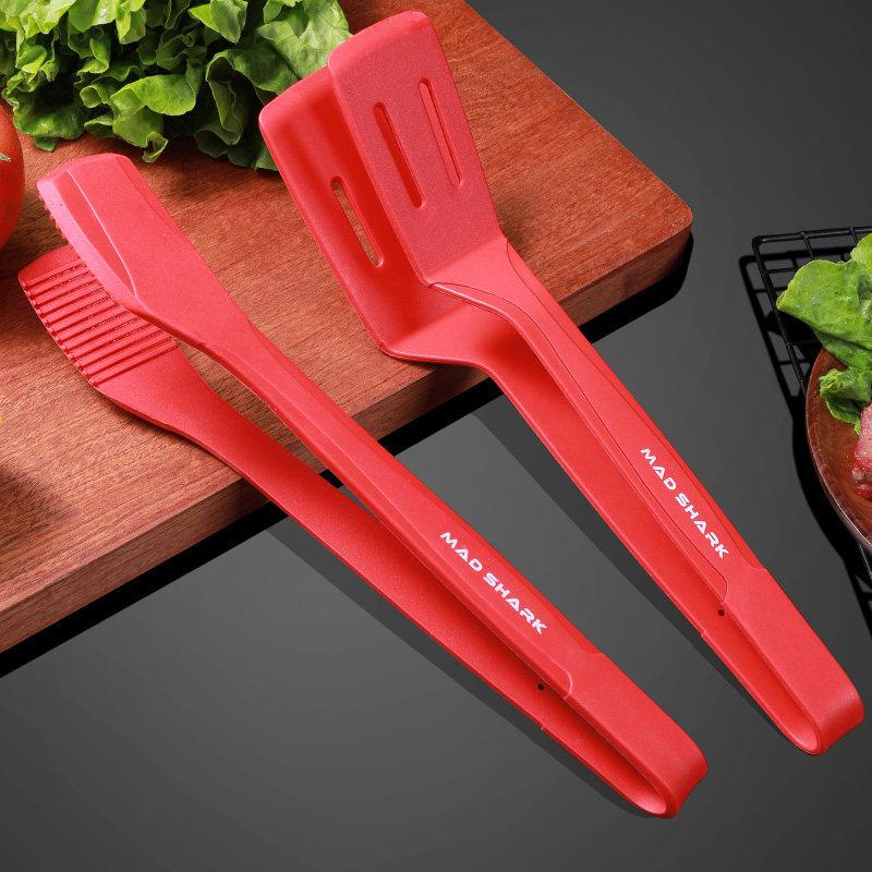 Lantuan Food-Grade Silicone Tongs & Spatula Set