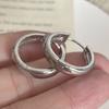 Xiaomi 925 Sterling Silver Earrings For Women Trendy Simple Round Earring Jewelry Prevent Allergy Party Christmas Accessories