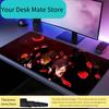 Anime NARUTO Akatsuki Mousepad Large Desk Mat Keyboard Ergonomic Office Rubber PC Non-slip Anti-fray Home Custom Game