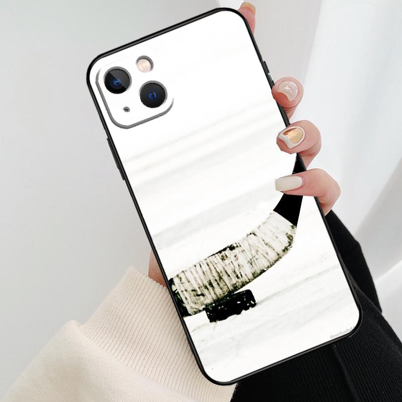 Hockey Sport Phone Case For iPhone 17 Pro Max 14 13 12 11 15 16 Pro Max mini 15 16 Plus 16e 17 Air Cover