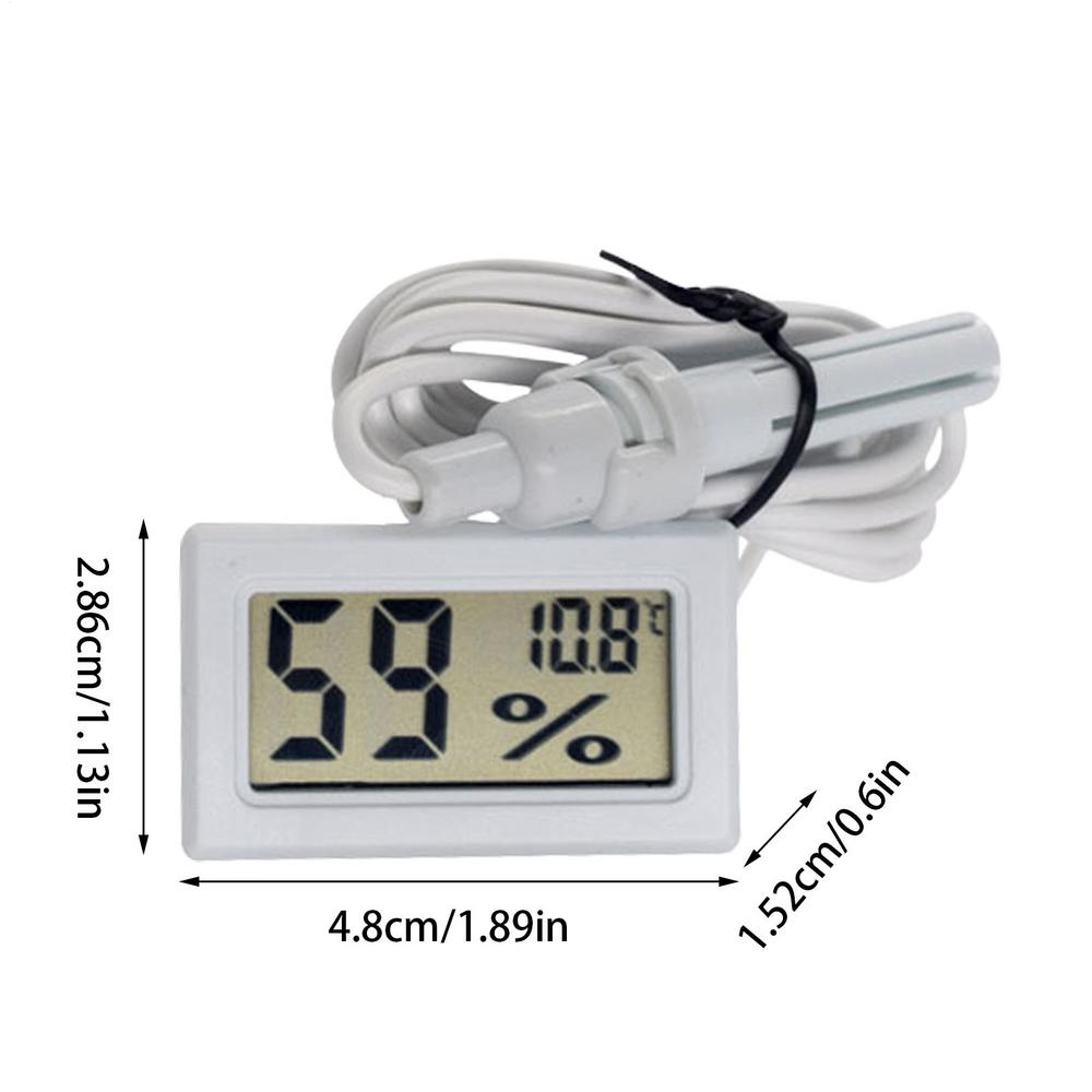 Mini LCD Digital Thermometer Hygrometer Temperature Indoor Convenient Temperature Sensor Humidity Meter Gauge Instruments