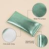 Solid Soft Pu Leather Eyeglasses Pouch Portable Sunglasses Case Travel Organizer Colors Optional