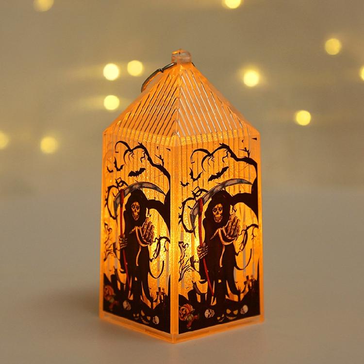 Halloween Lantern Night Light Party Supplies Indoor Outdoor Ornament Photo Props
