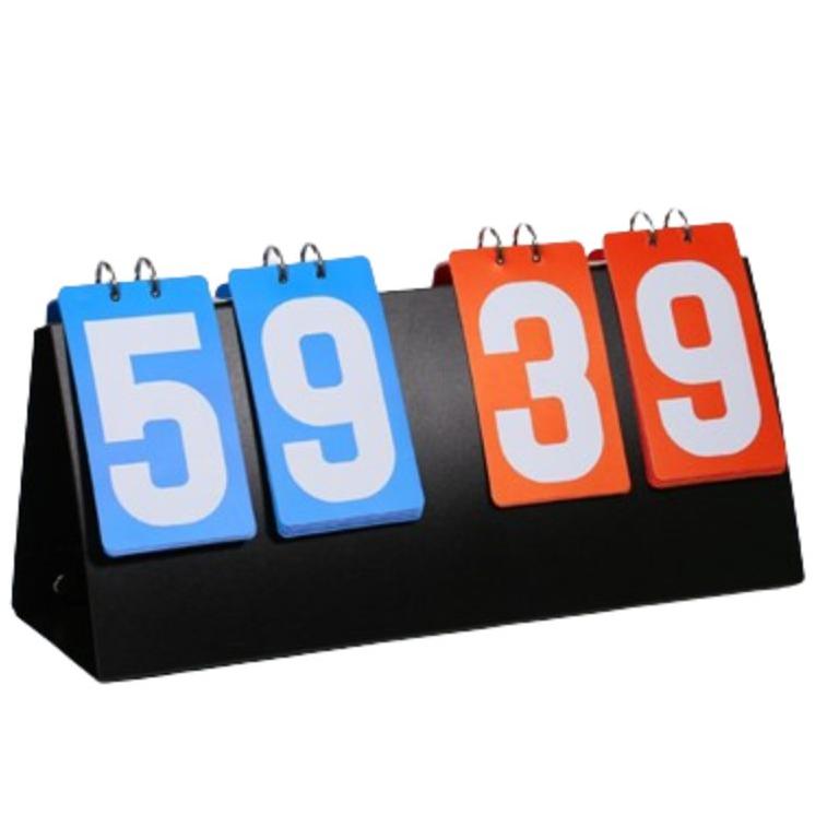 

Ручной настольный теннис Флип-карты Настольный счетчик очков Флиппер Табло для баскетбола Спортивный рефери Style 2(99-point scale)