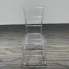 Transparent Acrylic Bamboo Resin Chair for Outdoor Wedding Ceremonies