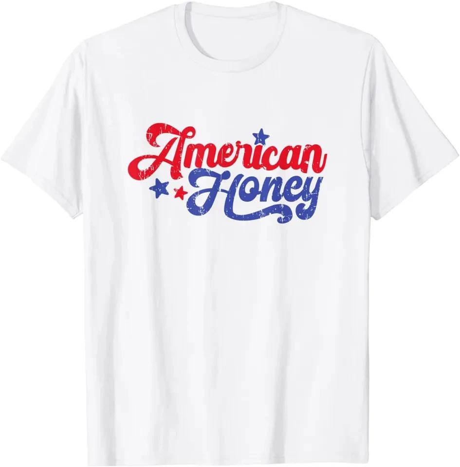 American Honey Unisex T Shirt 4th Of July Gift S