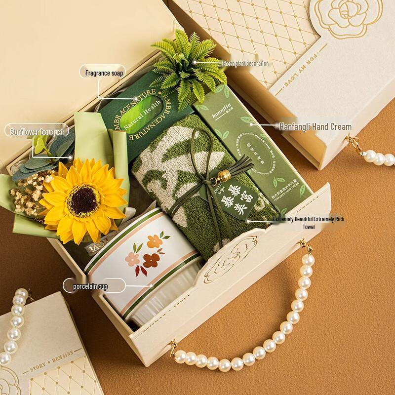 Camellia Women s Day Gift Set Gift Box 5