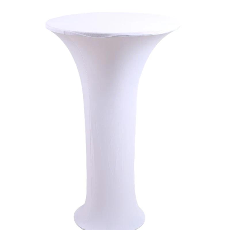 60/70/80X110Cm Stretch High Top Cocktail Table Cover Spandex Standing Table Cloth Bar Hotel Dining Party Banquet Wedding Decor