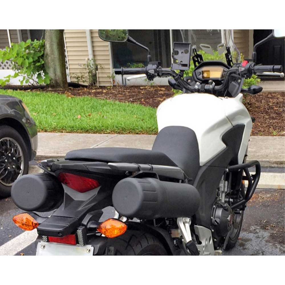 Waterproof Motorcycle Tool Tube 84mm Diameter Gloves Storage Organizer Universal