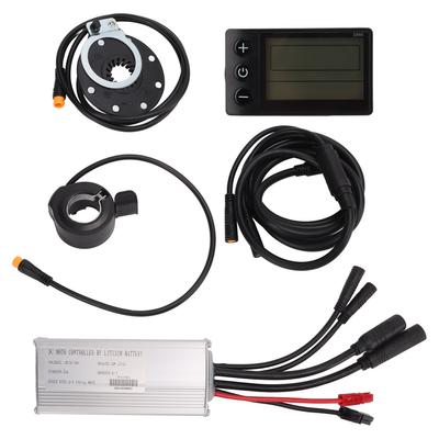 Electric Bicycle Modification Kit Waterproof 22A Controller S866 LCD Electric Bike Conversion Kit for 500W Motor