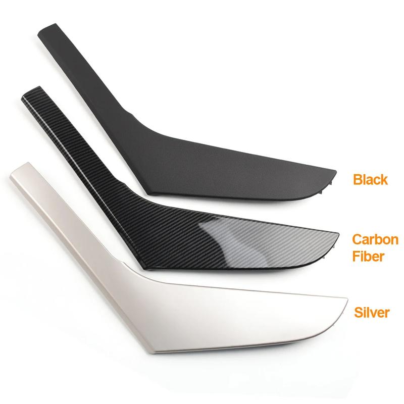 Car Interior Door Black/Silver Left Right Handle Cover Trim for VW Golf 6 MK6 2009 2010 2011 2012 2013 5K4868039A 5K4868040A