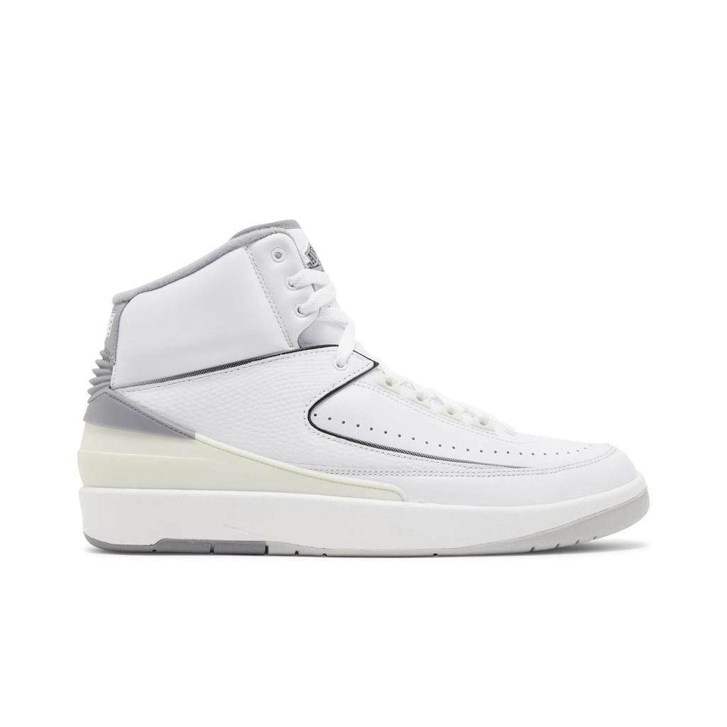 Air Jordan 2 Retro 'White Cement' (Unisex) White / Cement Grey / Sail / Black Vintage Basketball Shoes DR8884 100
