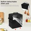 Kitchen Dust Cover Waterproof Stand Mixer Cover with Appliance Sliders Base and Storage Pockets Fit 4.5-8 Quart KitchenAid Mixer