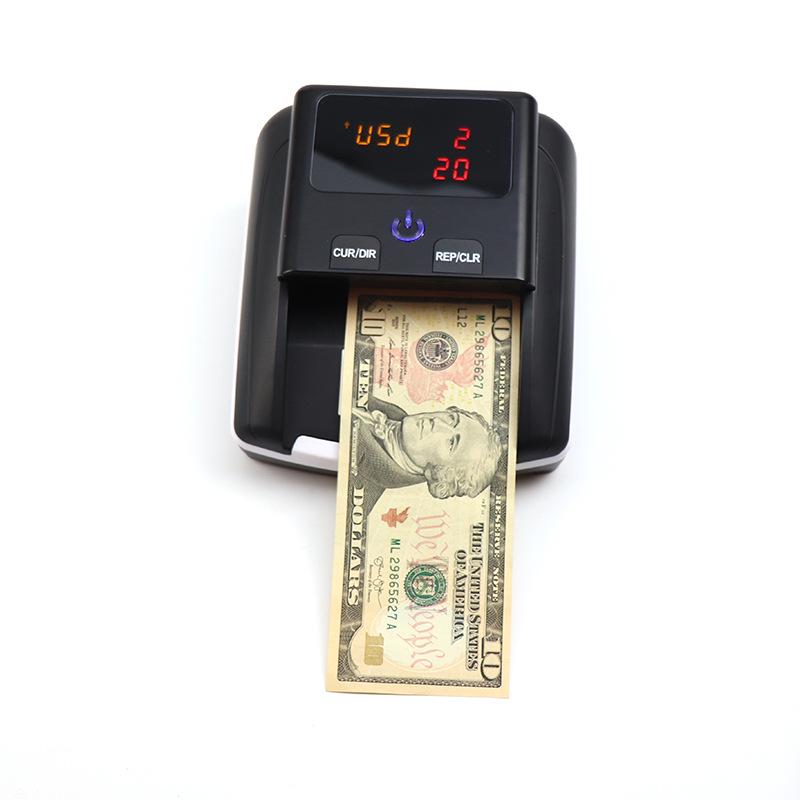 FJ305 LED Portable Counterfeit Currency Detector, Customizable for Euro and US Dollar, Battery Option Available