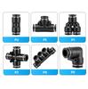 4/6/8/10/12/14/16mm Pneumatic Fitting Pipe Air Connector Tube Quick Release Fitting Plastic Water Push In Hose PU/PE/PY/PV/PZ/PK