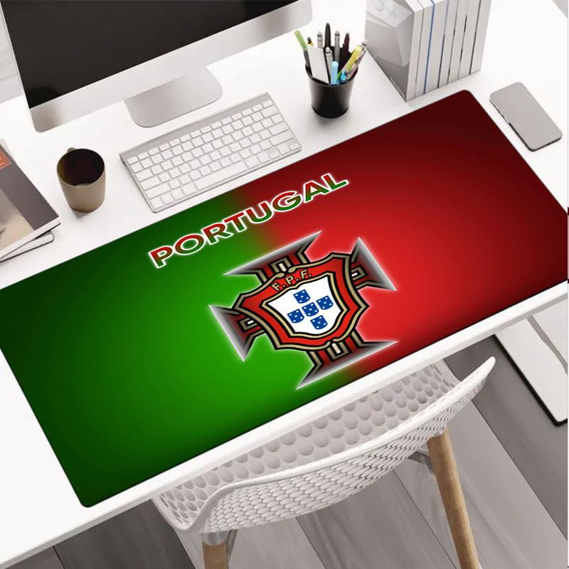 Portugal Football Crest Mouse Pad Mouse Pad, Gaming Mouse Pad, Keyboard Pad, Desk Decor for Computer Notebook Fan Gift Birthday Gift