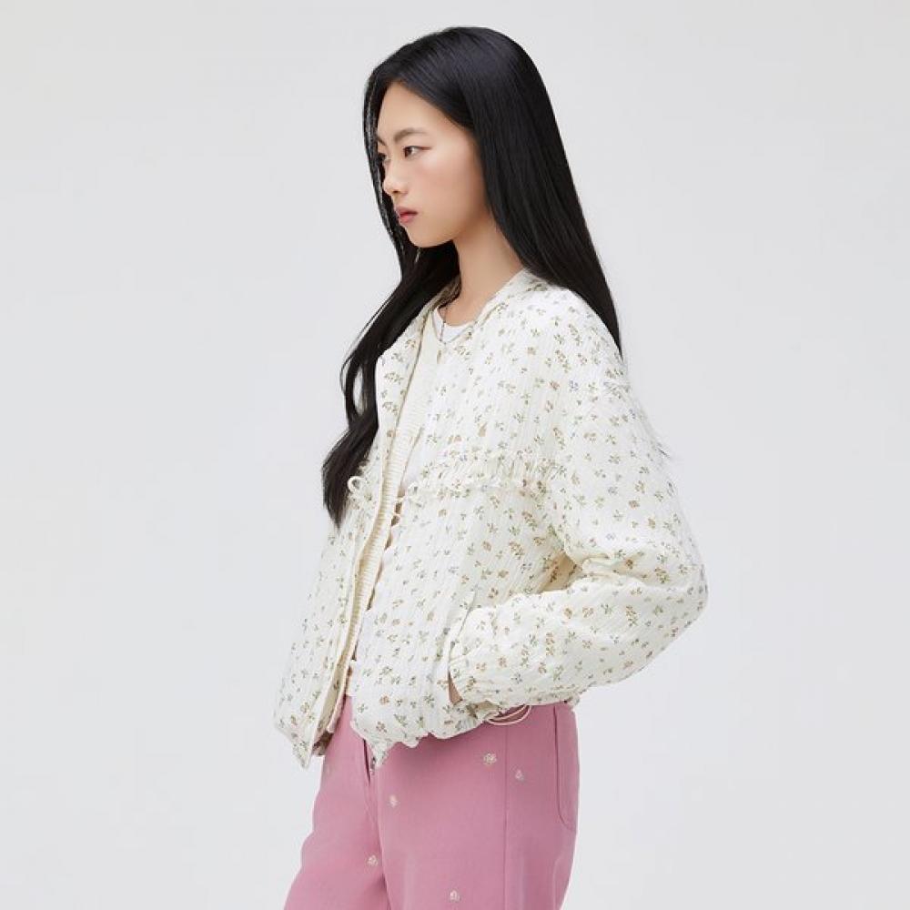 Thursday Island Shirring Point Flower Pattern Jumper T262mjp135w