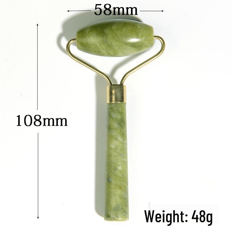 Xiuyu Double-Headed Jade Roller Massager with Teeth