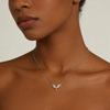 Small Angel Wing Collarbone Necklace Creative Wing Pendant Delicate Jewelry for Women