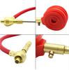 0-75PSI Tyre Deflator Rapid Tire Air Pressure Gauge Pointer Type Dial Valve Tool