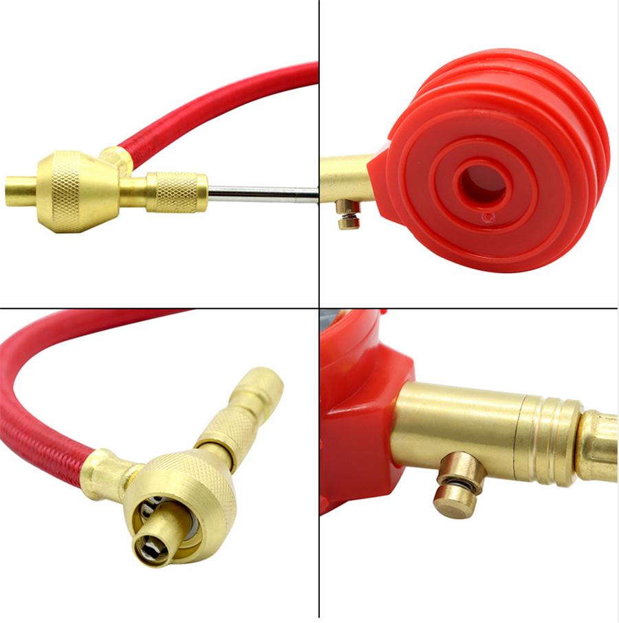 0-75PSI Tyre Deflator Rapid Tire Air Pressure Gauge Pointer Type Dial Valve Tool