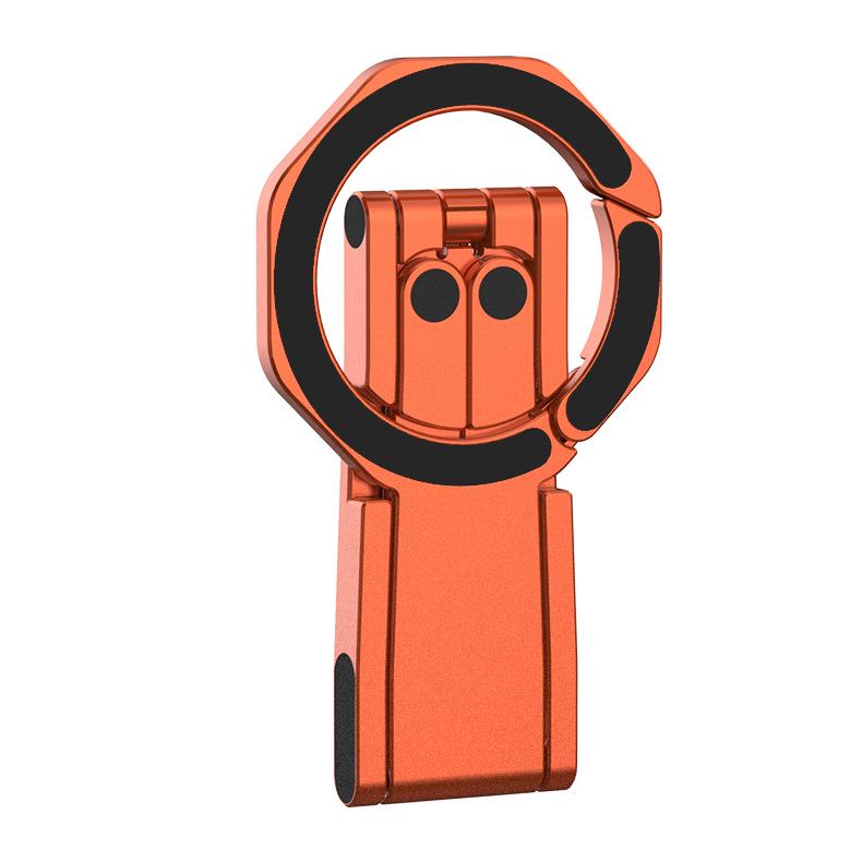 Portable Magnetic Phone Holder: Ideal for Photography, Filming, Drama Watching, Tripod Use, Desktop Stand, and Selfie Stick.