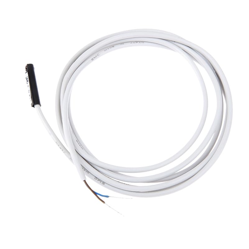 

SMC Type DA73 Air Cylinder Magnetic Reed Switch, Proximity Pneumatic Sensor LED Indicator Compatible for CDQ2B/CD85N/CXV/CXT/CDQM/CRA1 Model: D-A93