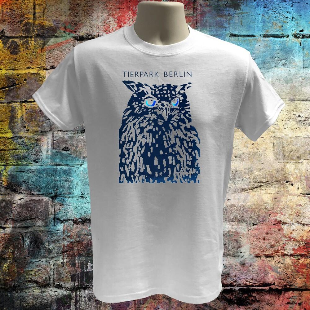 Berlin owl tshirt graphic Tee Night owl Owl design 100% organic cotton Tee Unisex T-Shirt L