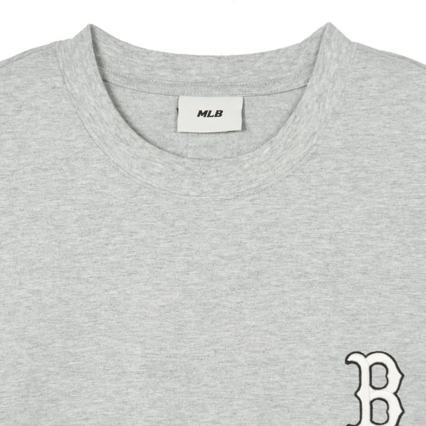 New MLB SS24 T Shirt Unisex Light Gray 3ATSM0343-43MGS