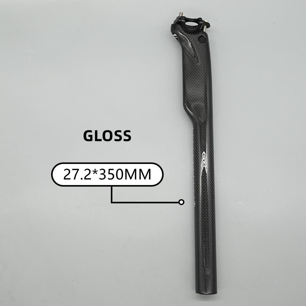 3K Matte Full Carbon Fiber Seatpost MTB Mountain Road Bike Cycling Seat Post Bicycle Parts 27.2/30.8/31.6x350/400MM