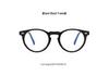 Retro Unisex Round Frame Blue Light Blocking Glasses