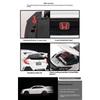 Honda Civic Type-R Supercar-Modell aus Metallguss im Maßstab 1:32 mit Sound und Lichteffekten – ideal für die Schreibtischsammlung, als dekoratives Geschenk für Jungen.