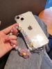 Macaron Color Mobile Phone Lanyard Wrist Strap Women's Hand-held Chain Short Anti-lost Cell Phone Case Cute Lanyard Key Pendant