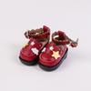 1 Pair Lightweight OB11 Uniform Shoes DIY Mini Doll Leather Boots  Clay Dolls