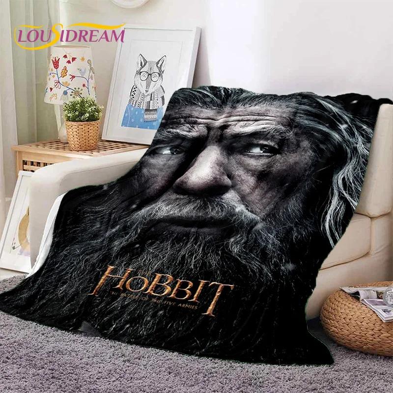 L-Lord of The Rings H-Hobbit Movie Soft Flannel Blanket for Beds Bedroom Sofa Picnic,Throw Blanket for Outdoor Leisure Nap Gift