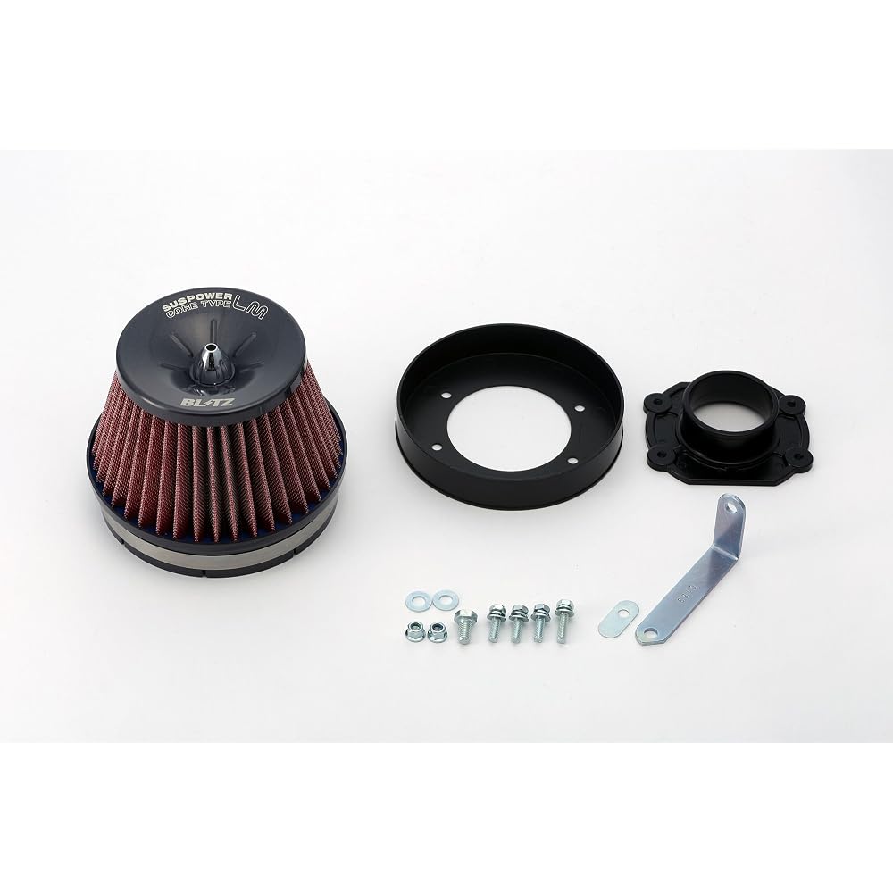 Blitz SUS Power Core Type LM Red Version for Starlet EP82 4E-FTE Performance Upgrade Component
