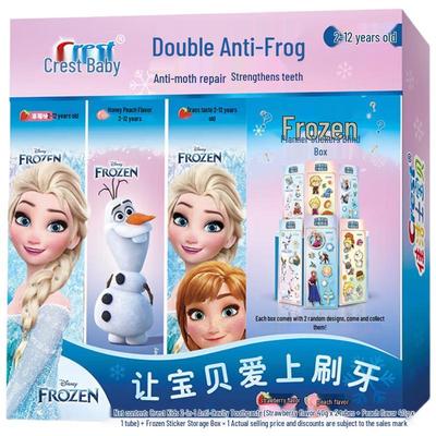 Crest Kids Fluoride Tandpasta - Frozen (3-12 Jaar) 3-pak Cadeauverpakking