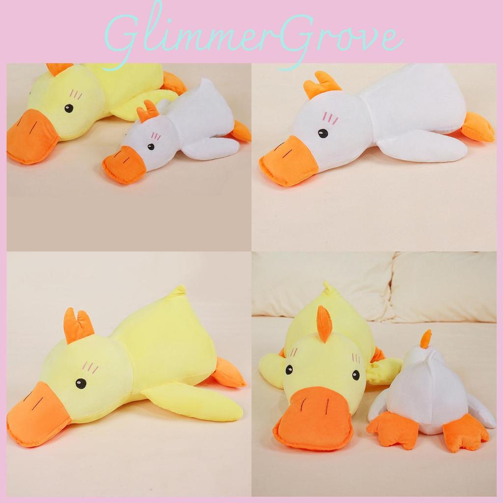 Soft Plush Goose Cartoon Stuffed Toy For Kids Unique Birthday Gift Cozy Pillow