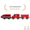 Battery Operated Action Locomotive Train Magnetic Connection Powerful Train Set Fit for Wooden Trains and Tracks Kids Gifts